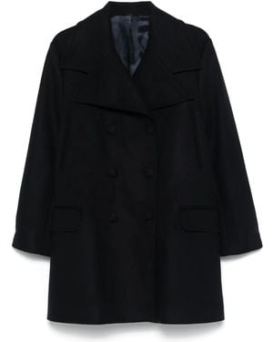 Officine Generale Cappotto Helene - Nero