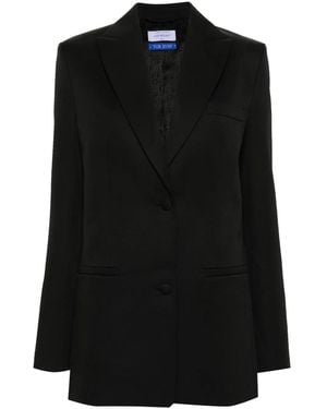 Off-White c/o Virgil Abloh Wool Jacket - Black