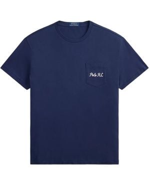 Polo Ralph Lauren Polo Bear Pocket T-Shirt - Blue