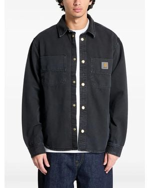 Carhartt Hemdjacke Mit Taschendetail - Schwarz