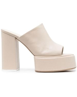3Juin Leather Sandals - Natural
