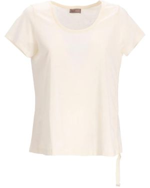 Herno Drawstring-Tie T-Shirt - White