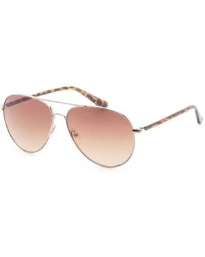 Calvin Klein Pilot-Frame Sunglasses - Pink