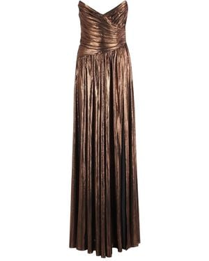retroféte Vestido largo Waldorf - Marrón