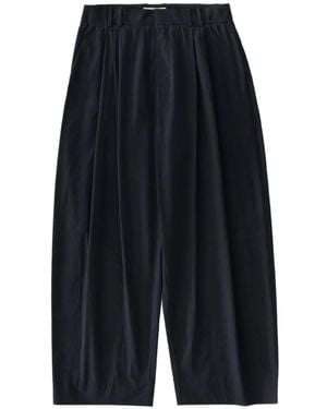 Studio Nicholson Line Double Pleats Trousers - Blue