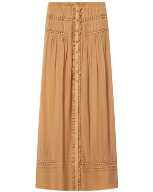 Isabel Marant Loraine Skirt - Natural