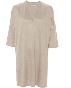Majestic Filatures Straight-Hem Tunic - Natural