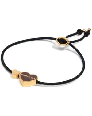 Bimba Y Lola Elastisches Armband Mit Herz-Logo - Natur
