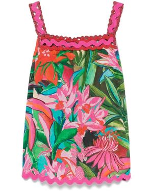 FARM Rio Jardin De Reve Top - Pink