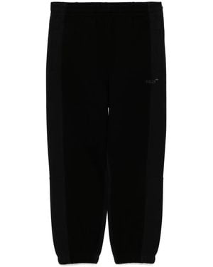 FIVE CM Logo-Embroidered Trousers - Black