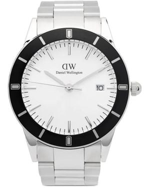 Daniel Wellington 40Mm Iconic Paradigma Link - Black