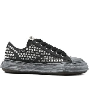 Maison Mihara Yasuhiro Peterson 23 Og Stud-Embellished Trainers - White