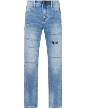 RTA Bryant Distressed Jeans - ブルー