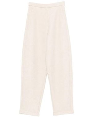 Max Mara Embossed Trousers - White