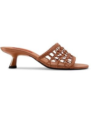 Simon Miller Beep Knotted Sandals - Brown