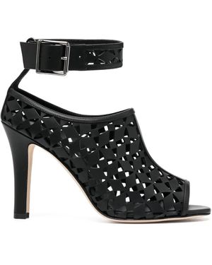 Manolo Blahnik Sandali Tingah Con Dettaglio Cut-Out - Nero