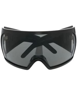 Rick Owens Kriester Shield-Frame Sunglasses - Black