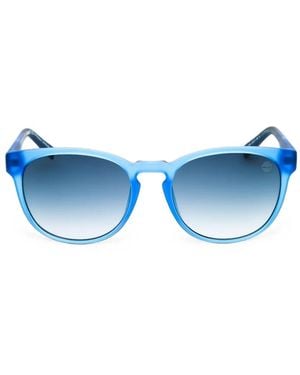 Timberland Round-Frame Unglasses - Blue