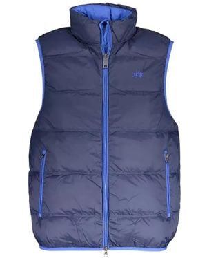La Martina Chaleco Acolchado Reversible - Azul