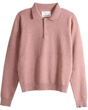 Extreme Cashmere Knitted Polo Shirt - Pink