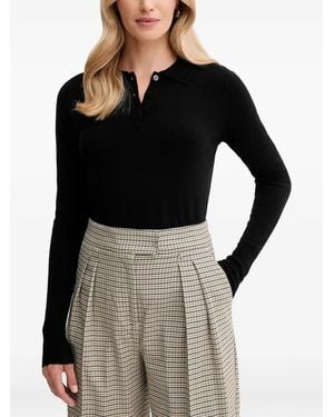 Fracomina Klassischer Pullover - Schwarz