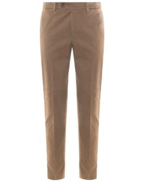 Incotex Stretch-cotton chino trousers - Neutro