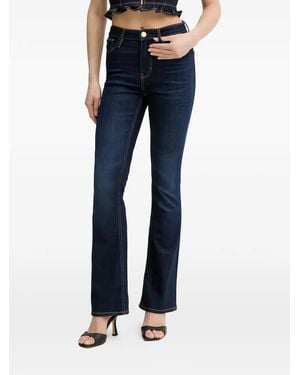 Guess Triangle-Patch Jeans - Blue