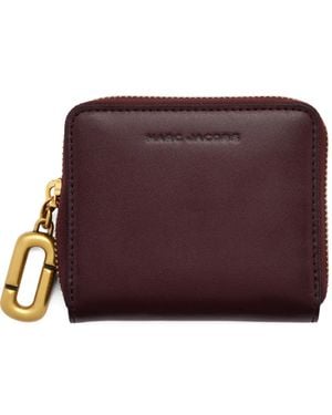 Marc Jacobs The Pop J-Marc Slim Compact Wallet - Purple