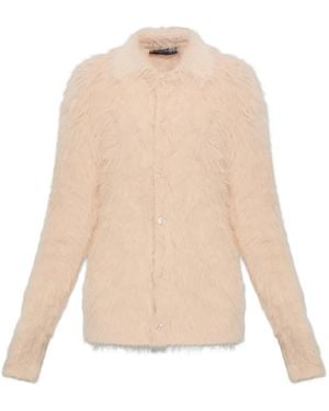 Dolce & Gabbana Mohair-Effect Shirt - Natural