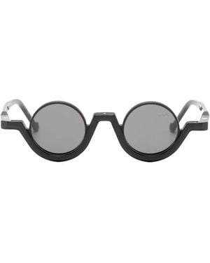 VAVA Eyewear Round-Frame Sunglasses - White