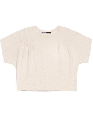Bimba Y Lola T-Shirt Dalla Vestibilità Boxy - Neutro