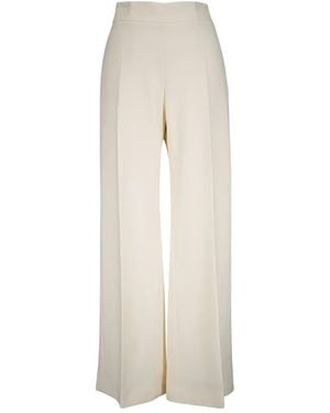 Carolina Herrera Diane Wide-Leg Palazzo Trousers - White