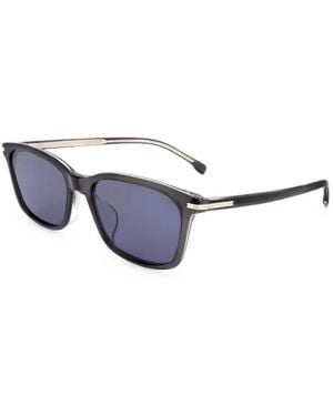 BOSS Square-Frame Sunglasses - White