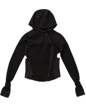Hyein Seo Zip-Front Hooded Jacket - Black