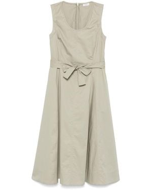 Peserico Poplin Midi Dress - Natural