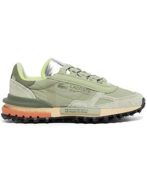 Lacoste Elite Paneled Sneakers - Green
