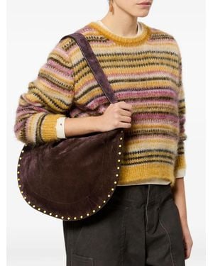 Isabel Marant Bolso De Hombro Oskan Hobo Soft - Negro