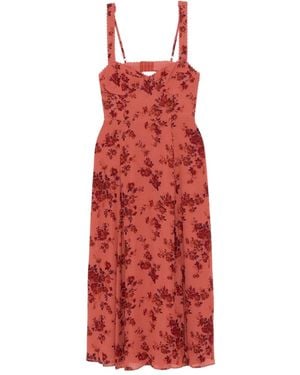 Reformation Lela Dress - Red