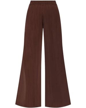 パンツ Fabiana Filippi Wide Leg Pants FABIANA FILIPPI Wide-Leg Viscose Satin Trousers | Neiman Marcus