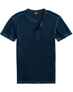 RRL Cotton T-Shirt - Blue