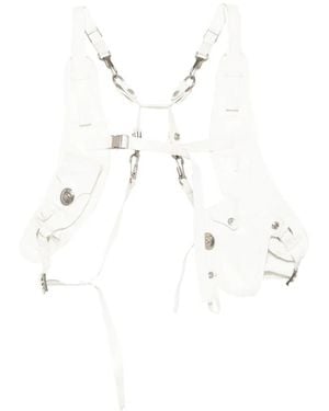 Julius Holster Vest - White
