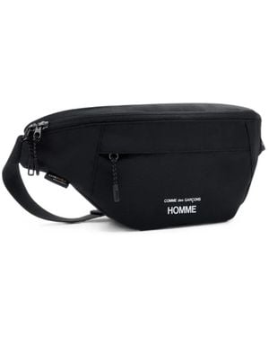 Comme des Garçons Borsa Con Stampa Logo - Nero