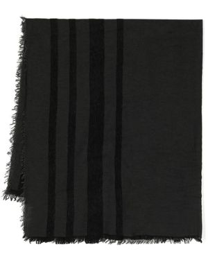 Forme D'expression Gestreifter Musa Schal - Schwarz