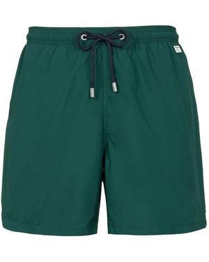 MC2 Saint Barth Drawstring Beach Shorts - Green