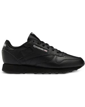 Reebok Classic Leather Trainers - Black