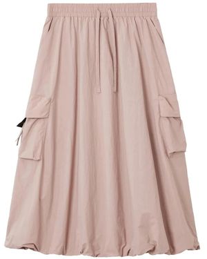 Izzue A-Line Pocket Skirt - Pink