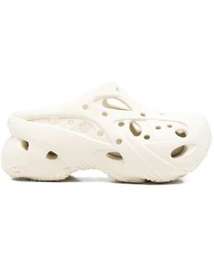 Crocs™ Caged Perforated Clogs - White