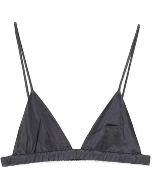 Frankie Shop Nina Triangle-Cup Spaghetti-Strap Top - Blue
