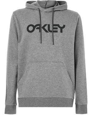 Oakley B1B Po 2.0 Logo-Print Hoodie - Grey