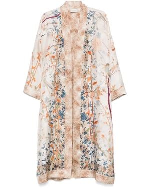 Pierre Louis Mascia Silk Coat - Natural